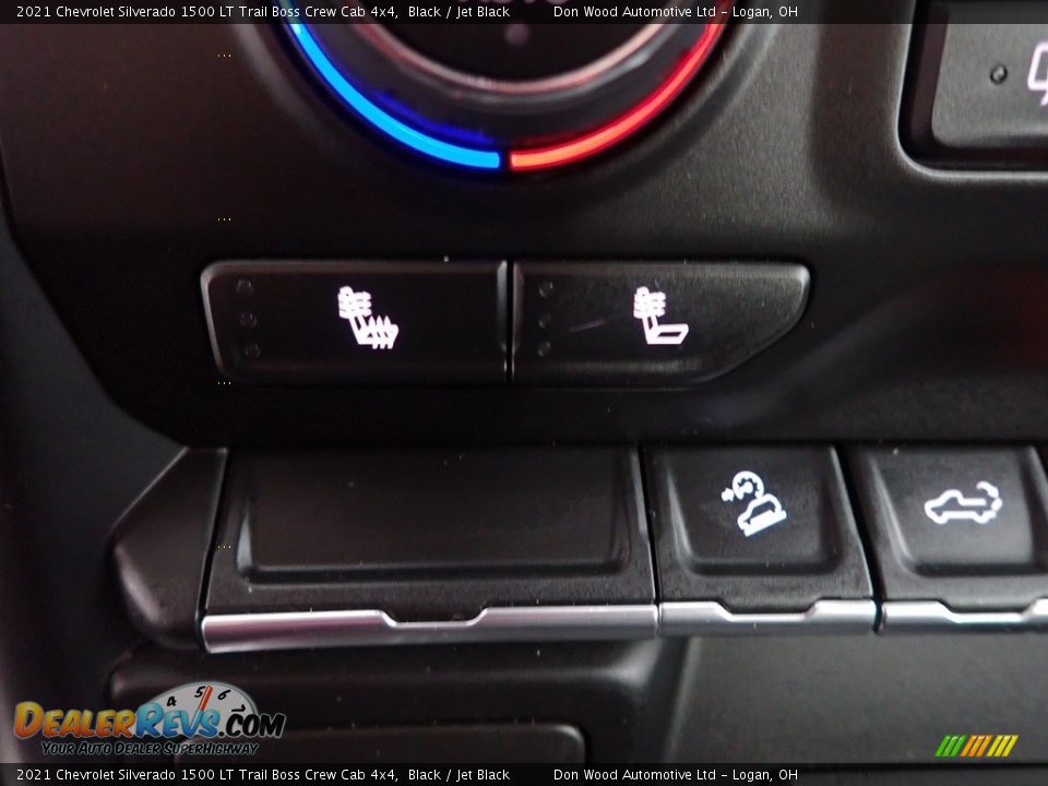 2021 Chevrolet Silverado 1500 LT Trail Boss Crew Cab 4x4 Black / Jet Black Photo #4