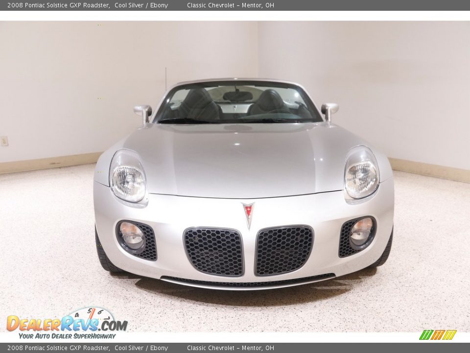 2008 Pontiac Solstice GXP Roadster Cool Silver / Ebony Photo #3