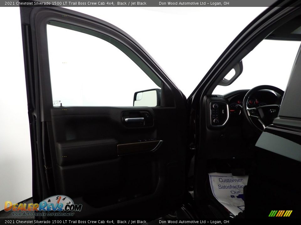 2021 Chevrolet Silverado 1500 LT Trail Boss Crew Cab 4x4 Black / Jet Black Photo #11