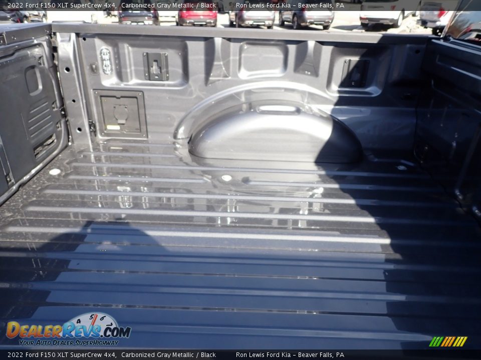 2022 Ford F150 XLT SuperCrew 4x4 Carbonized Gray Metallic / Black Photo #10