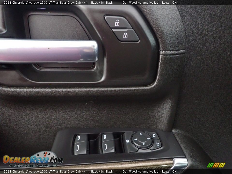 2021 Chevrolet Silverado 1500 LT Trail Boss Crew Cab 4x4 Black / Jet Black Photo #12