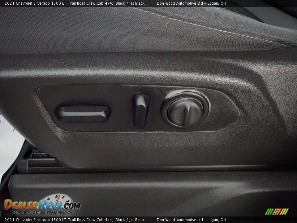 2021 Chevrolet Silverado 1500 LT Trail Boss Crew Cab 4x4 Black / Jet Black Photo #13