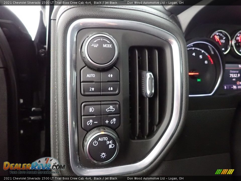 2021 Chevrolet Silverado 1500 LT Trail Boss Crew Cab 4x4 Black / Jet Black Photo #15