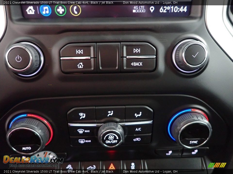 2021 Chevrolet Silverado 1500 LT Trail Boss Crew Cab 4x4 Black / Jet Black Photo #19