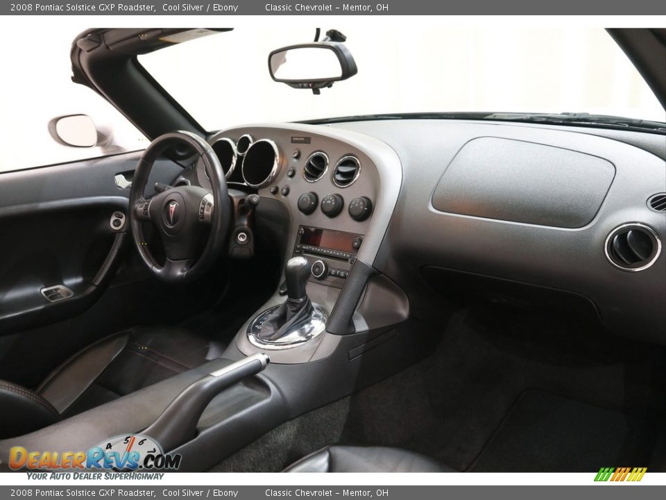 2008 Pontiac Solstice GXP Roadster Cool Silver / Ebony Photo #14