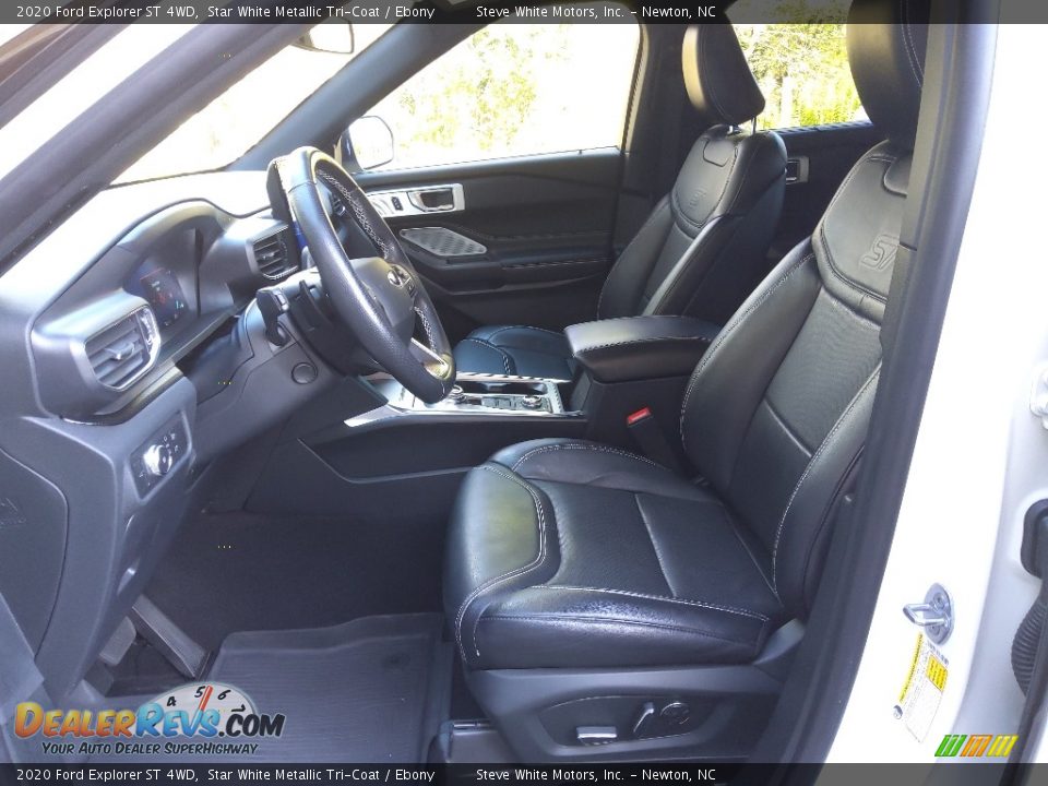 Front Seat of 2020 Ford Explorer ST 4WD Photo #11