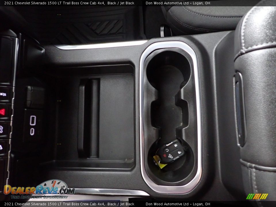 2021 Chevrolet Silverado 1500 LT Trail Boss Crew Cab 4x4 Black / Jet Black Photo #21