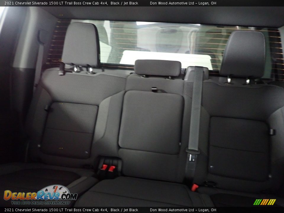2021 Chevrolet Silverado 1500 LT Trail Boss Crew Cab 4x4 Black / Jet Black Photo #24