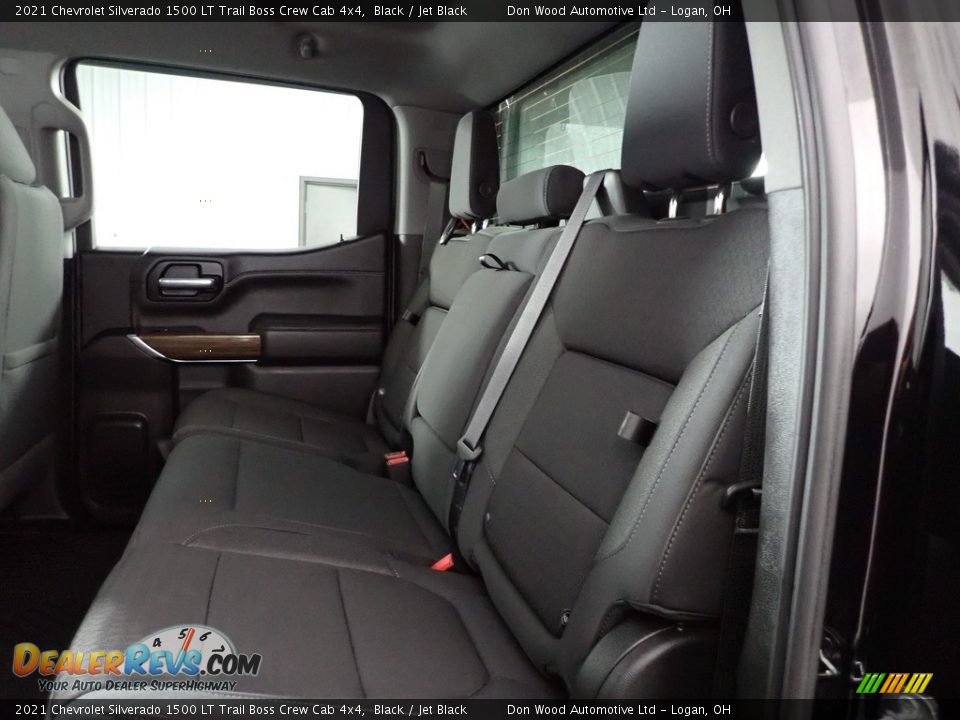 2021 Chevrolet Silverado 1500 LT Trail Boss Crew Cab 4x4 Black / Jet Black Photo #26