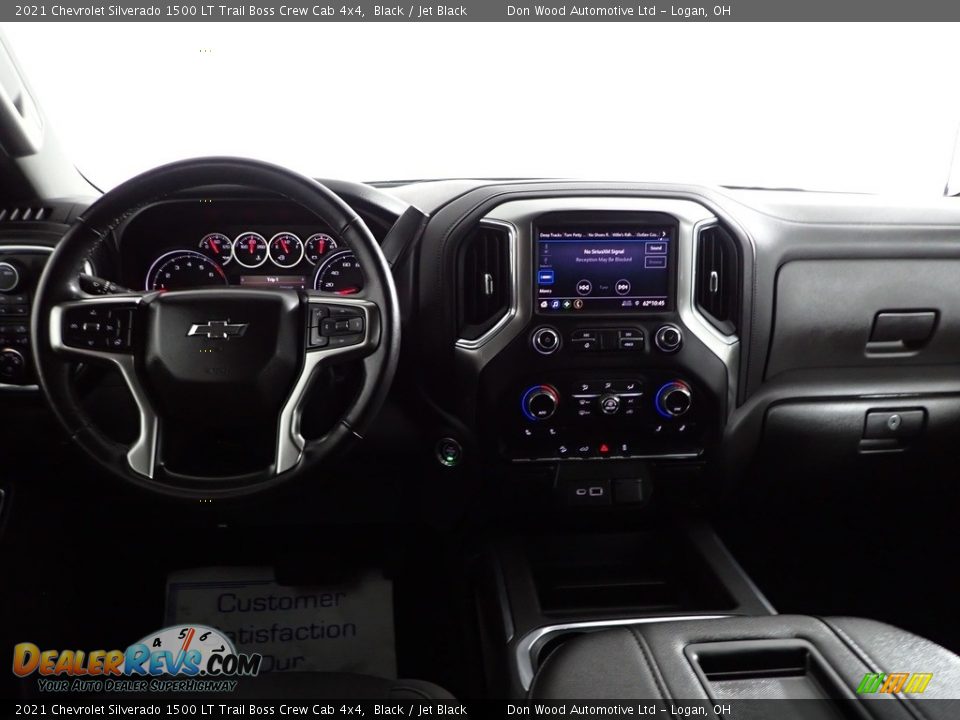 2021 Chevrolet Silverado 1500 LT Trail Boss Crew Cab 4x4 Black / Jet Black Photo #27