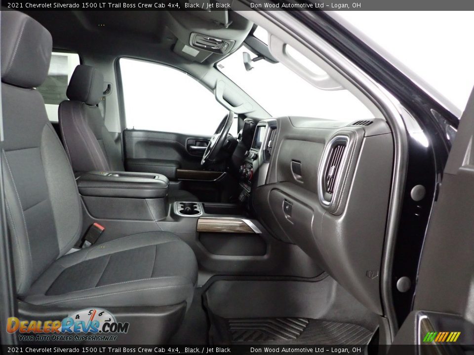 2021 Chevrolet Silverado 1500 LT Trail Boss Crew Cab 4x4 Black / Jet Black Photo #29