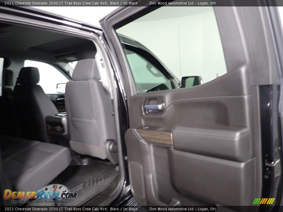 2021 Chevrolet Silverado 1500 LT Trail Boss Crew Cab 4x4 Black / Jet Black Photo #30