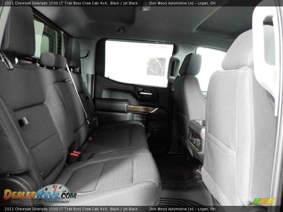 2021 Chevrolet Silverado 1500 LT Trail Boss Crew Cab 4x4 Black / Jet Black Photo #31