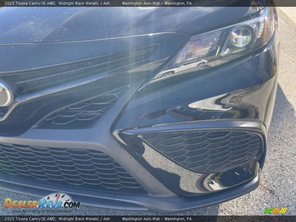 2023 Toyota Camry SE AWD Midnight Black Metallic / Ash Photo #23