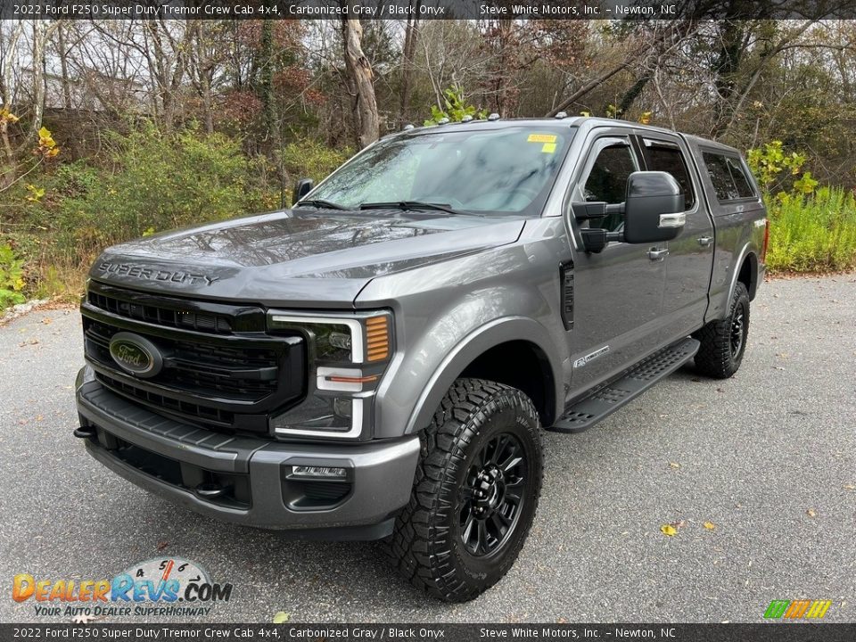 2022 Ford F250 Super Duty Tremor Crew Cab 4x4 Carbonized Gray / Black Onyx Photo #3