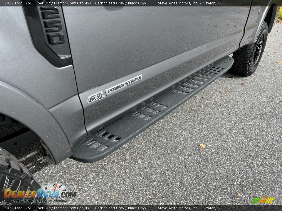 2022 Ford F250 Super Duty Tremor Crew Cab 4x4 Carbonized Gray / Black Onyx Photo #12