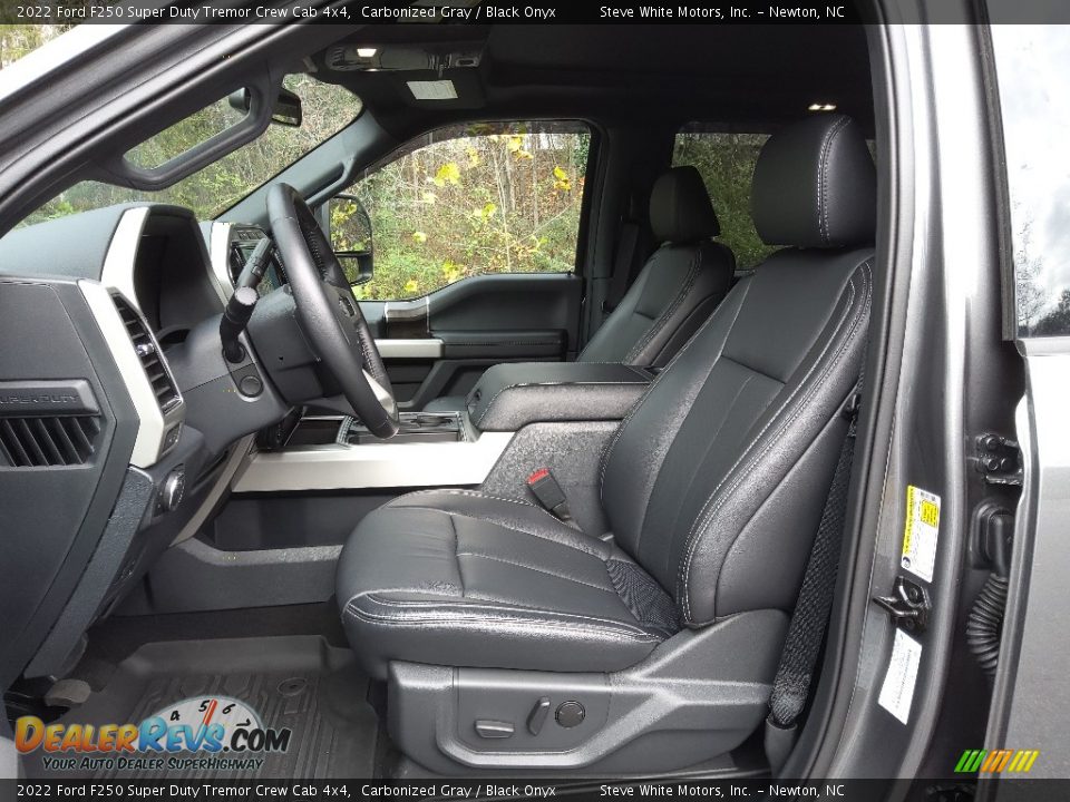 Black Onyx Interior - 2022 Ford F250 Super Duty Tremor Crew Cab 4x4 Photo #15