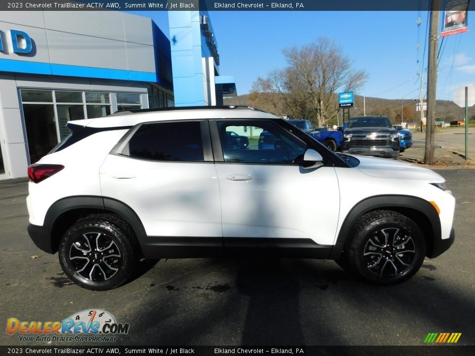 2023 Chevrolet TrailBlazer ACTIV AWD Summit White / Jet Black Photo #3