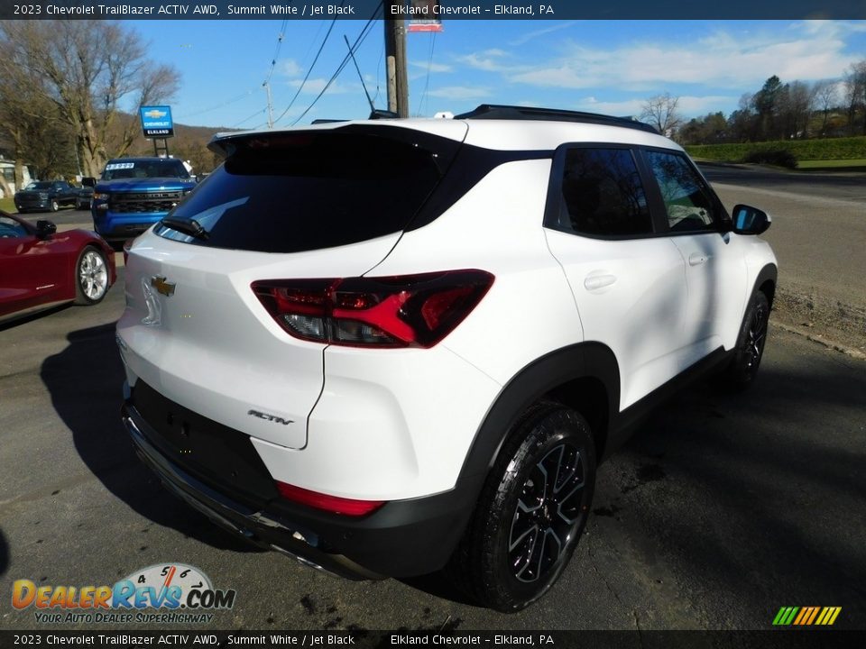 2023 Chevrolet TrailBlazer ACTIV AWD Summit White / Jet Black Photo #5