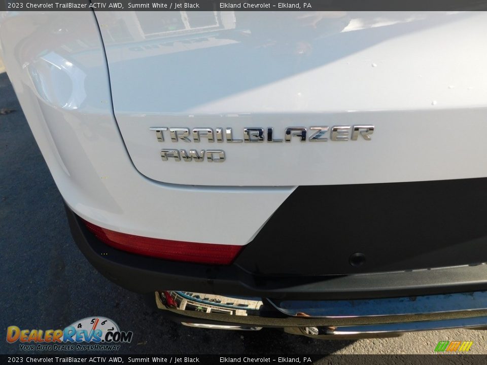2023 Chevrolet TrailBlazer ACTIV AWD Summit White / Jet Black Photo #14