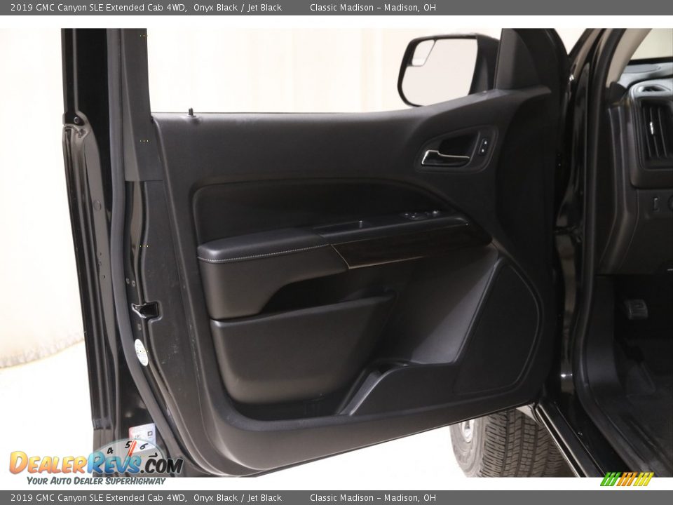 2019 GMC Canyon SLE Extended Cab 4WD Onyx Black / Jet Black Photo #4