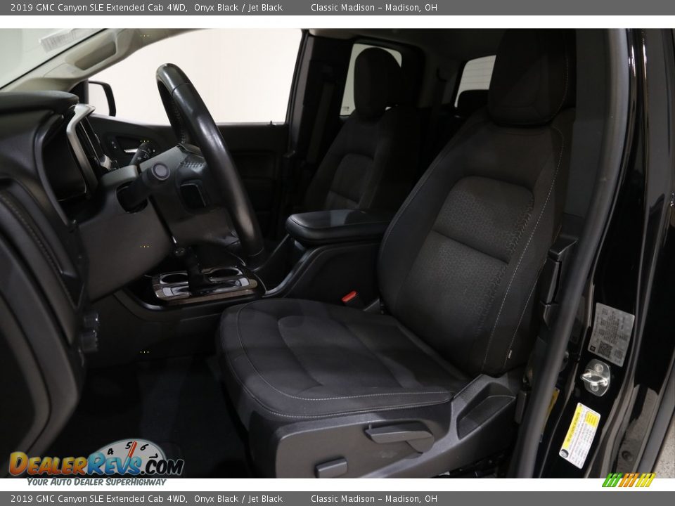 2019 GMC Canyon SLE Extended Cab 4WD Onyx Black / Jet Black Photo #5