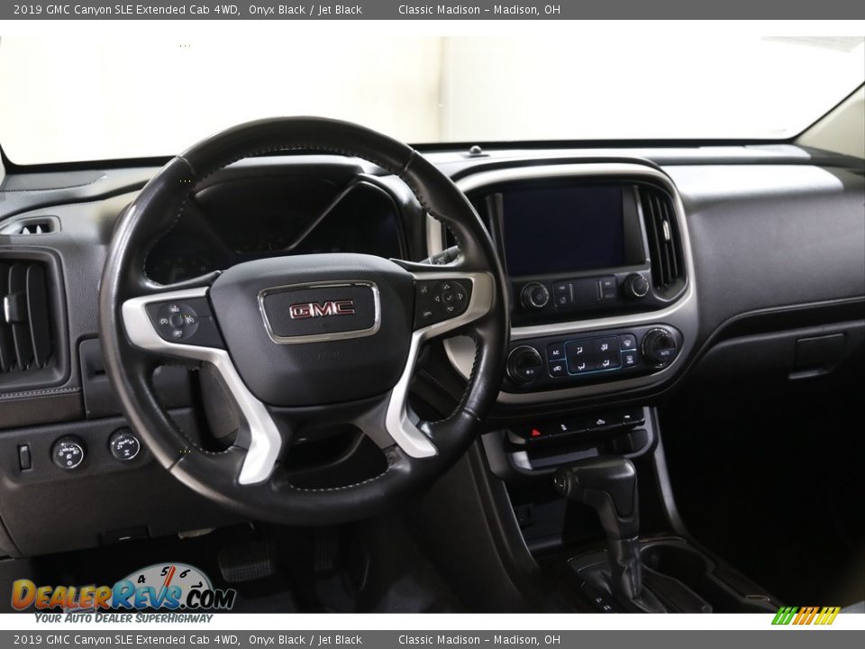 2019 GMC Canyon SLE Extended Cab 4WD Onyx Black / Jet Black Photo #6