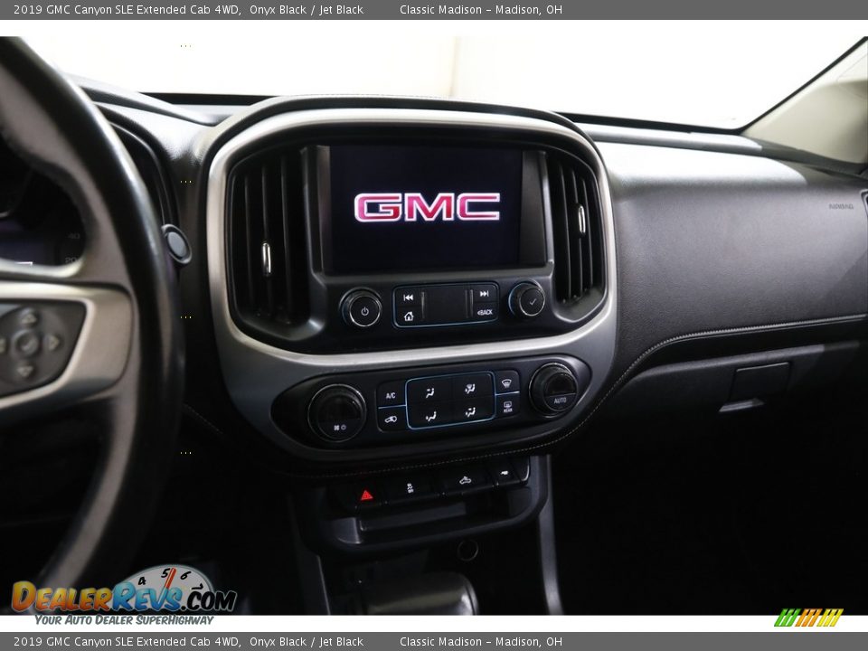 2019 GMC Canyon SLE Extended Cab 4WD Onyx Black / Jet Black Photo #9