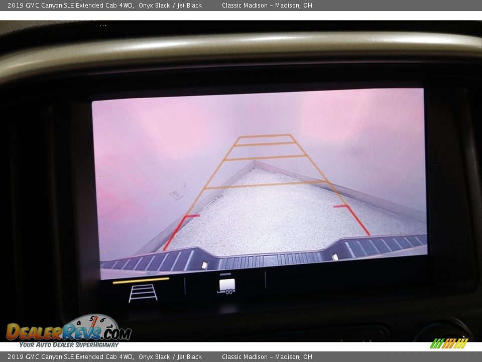 2019 GMC Canyon SLE Extended Cab 4WD Onyx Black / Jet Black Photo #13