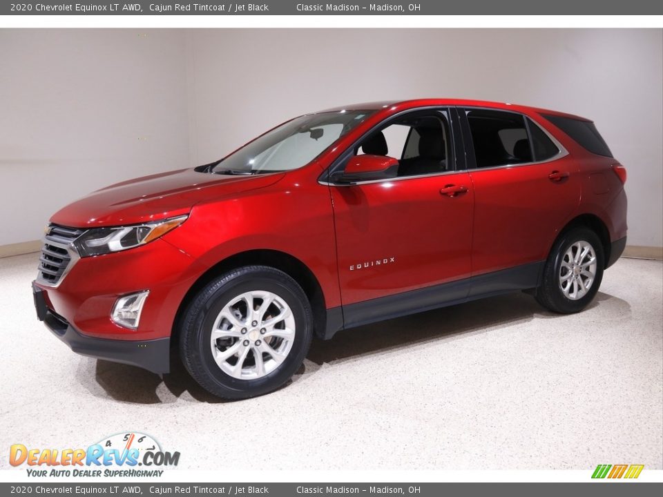 2020 Chevrolet Equinox LT AWD Cajun Red Tintcoat / Jet Black Photo #3
