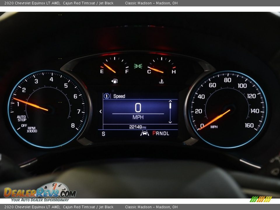 2020 Chevrolet Equinox LT AWD Cajun Red Tintcoat / Jet Black Photo #8
