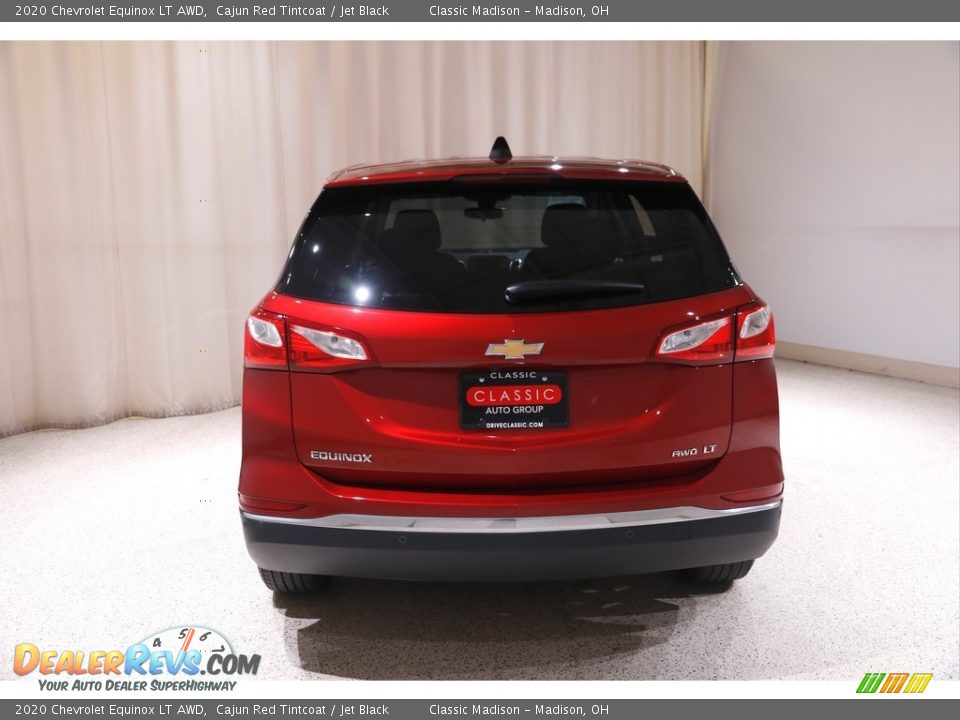 2020 Chevrolet Equinox LT AWD Cajun Red Tintcoat / Jet Black Photo #18