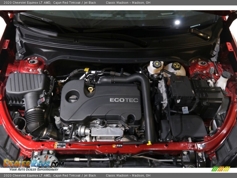2020 Chevrolet Equinox LT AWD Cajun Red Tintcoat / Jet Black Photo #19