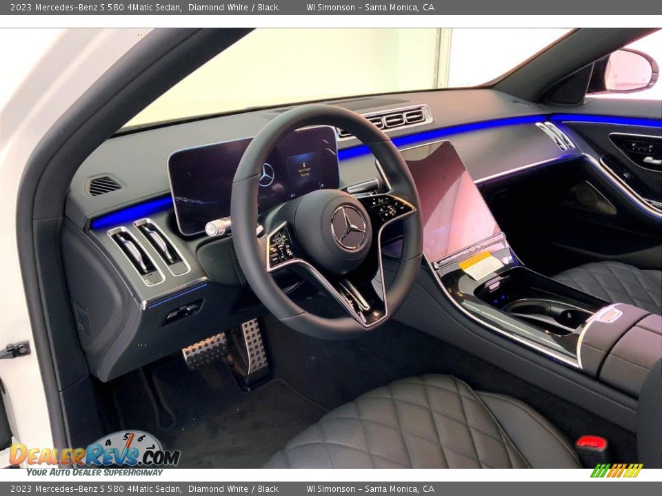 Front Seat of 2023 Mercedes-Benz S 580 4Matic Sedan Photo #4