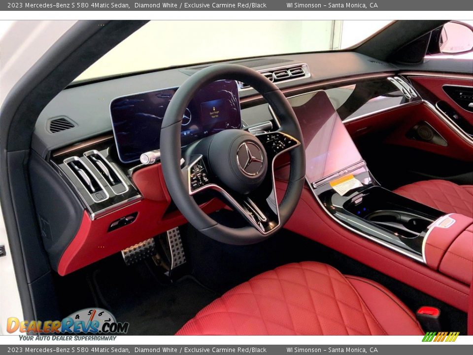 Front Seat of 2023 Mercedes-Benz S 580 4Matic Sedan Photo #4