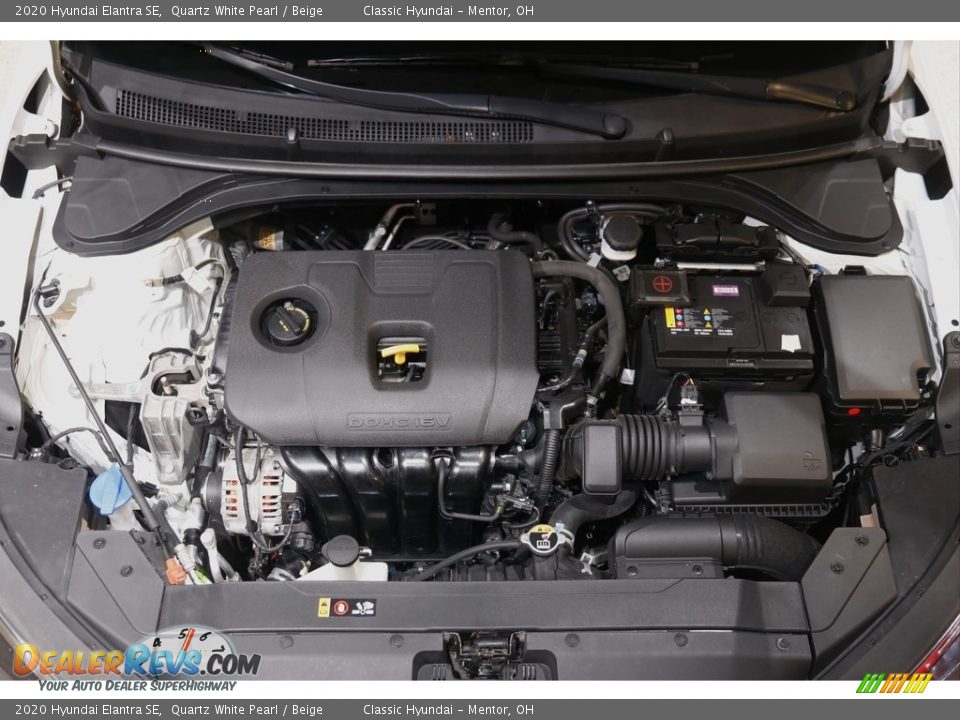 2020 Hyundai Elantra SE Quartz White Pearl / Beige Photo #19