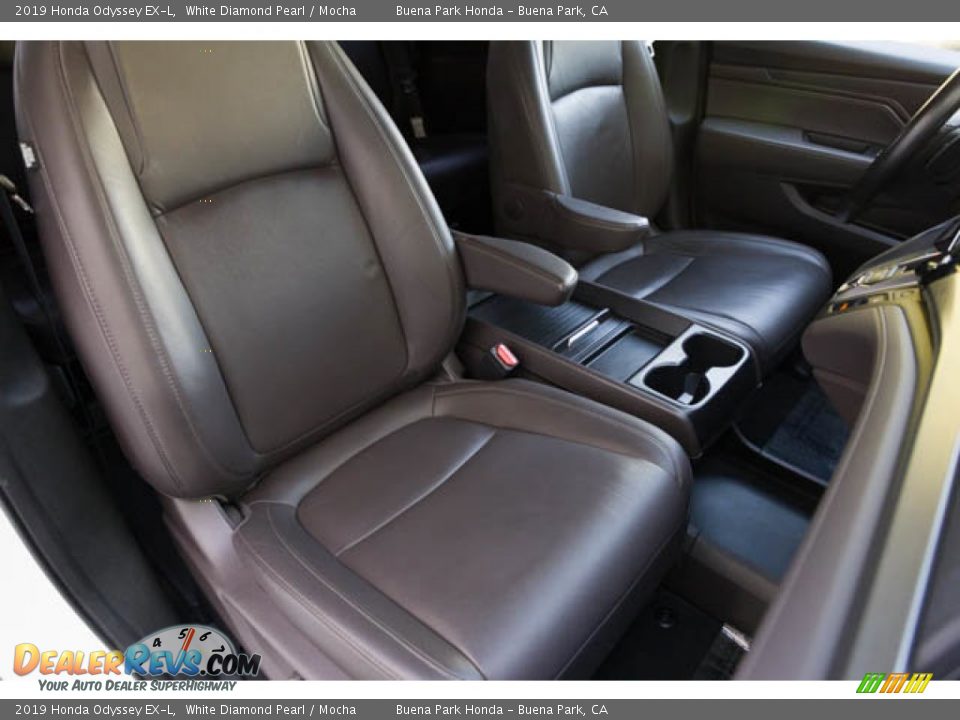 2019 Honda Odyssey EX-L White Diamond Pearl / Mocha Photo #29