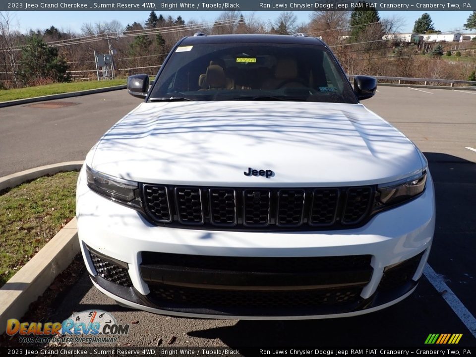 2023 Jeep Grand Cherokee L Summit Reserve 4WD Bright White / Tupelo/Black Photo #2