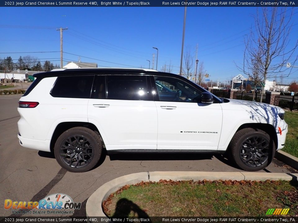 2023 Jeep Grand Cherokee L Summit Reserve 4WD Bright White / Tupelo/Black Photo #4