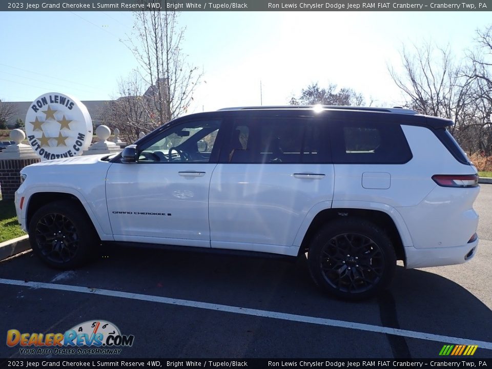 2023 Jeep Grand Cherokee L Summit Reserve 4WD Bright White / Tupelo/Black Photo #8