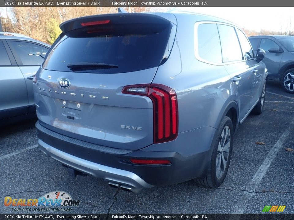 2020 Kia Telluride EX AWD Everlasting Silver / Black Photo #4