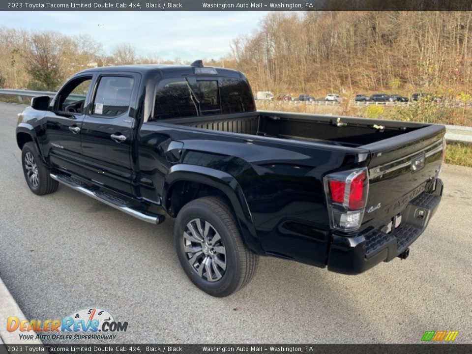 Black 2023 Toyota Tacoma Limited Double Cab 4x4 Photo #2