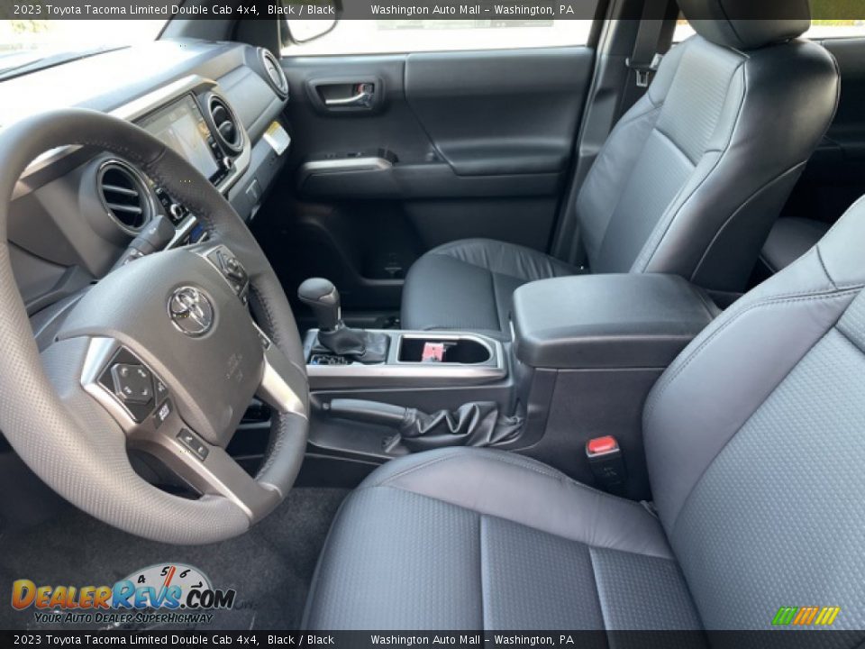 Front Seat of 2023 Toyota Tacoma Limited Double Cab 4x4 Photo #4