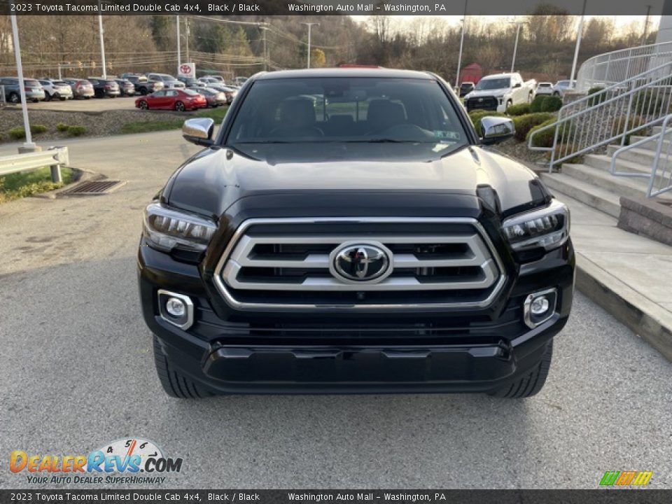 2023 Toyota Tacoma Limited Double Cab 4x4 Black / Black Photo #6