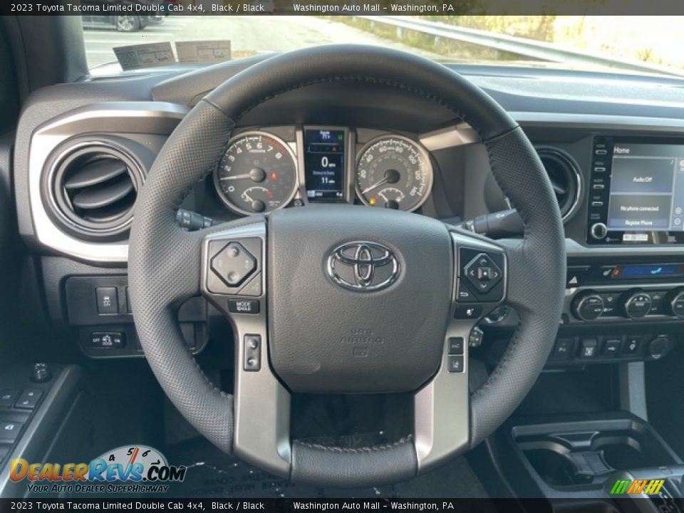 2023 Toyota Tacoma Limited Double Cab 4x4 Steering Wheel Photo #10