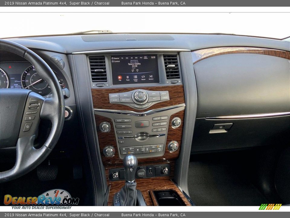 Dashboard of 2019 Nissan Armada Platinum 4x4 Photo #6