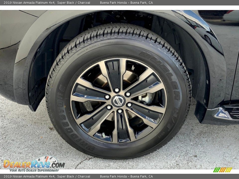 2019 Nissan Armada Platinum 4x4 Wheel Photo #9