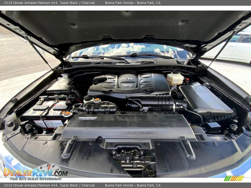 2019 Nissan Armada Platinum 4x4 5.6 Liter DOHC 32-Valve VVEL V8 Engine Photo #10