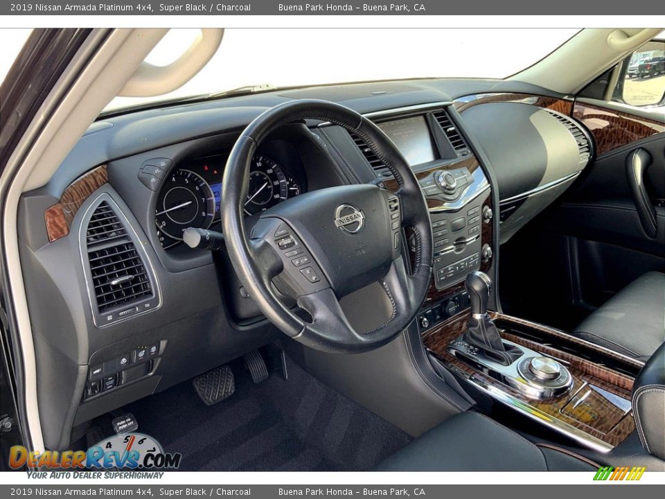 Dashboard of 2019 Nissan Armada Platinum 4x4 Photo #14