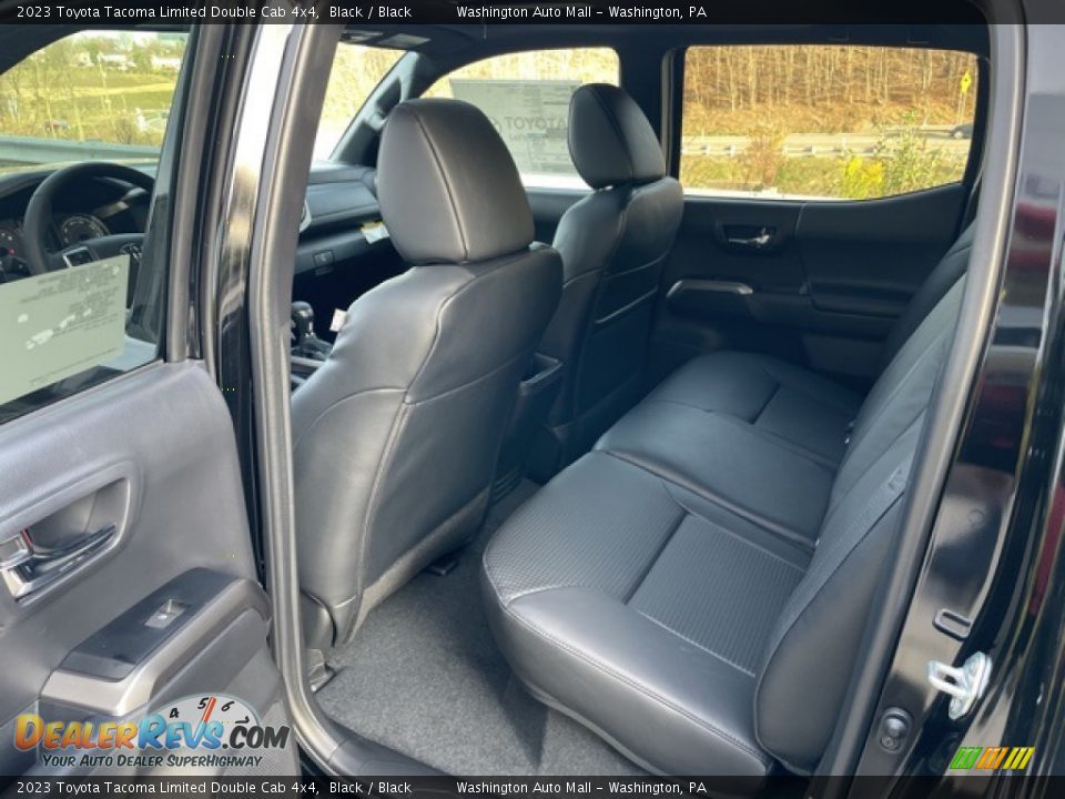 Rear Seat of 2023 Toyota Tacoma Limited Double Cab 4x4 Photo #24